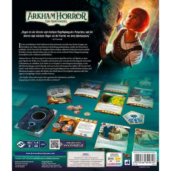 Actual product image FFG FFGD1160 - Arkham Horror: LCG - Main game (new edition), for 1-4 player, from 14 years (DE Edition) (German)