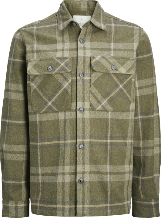 Image du produit Jack & Jones Jprraymond Melange Check Ls Overshirt Sn (XXL)