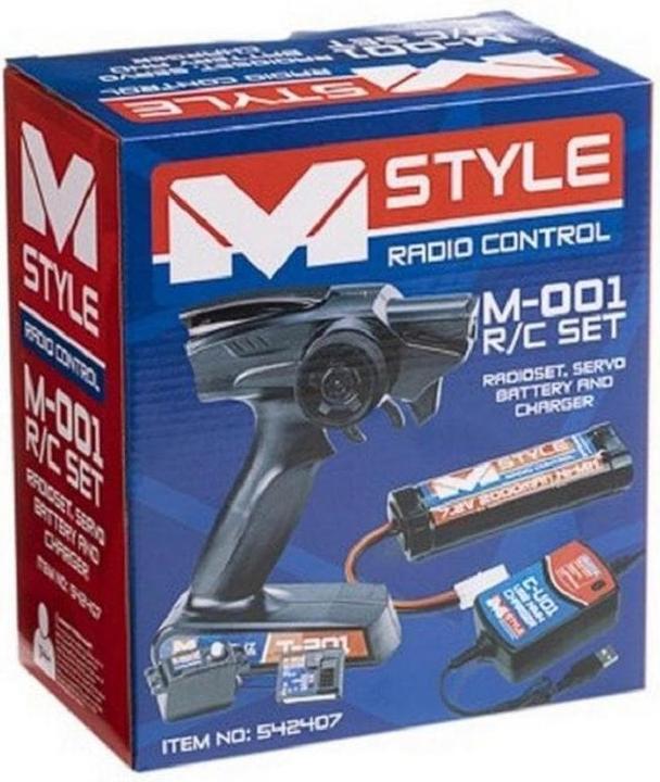 Actual product image Carisma RC Starter Kit MStyle M-001 2.4 GHz for vehicles