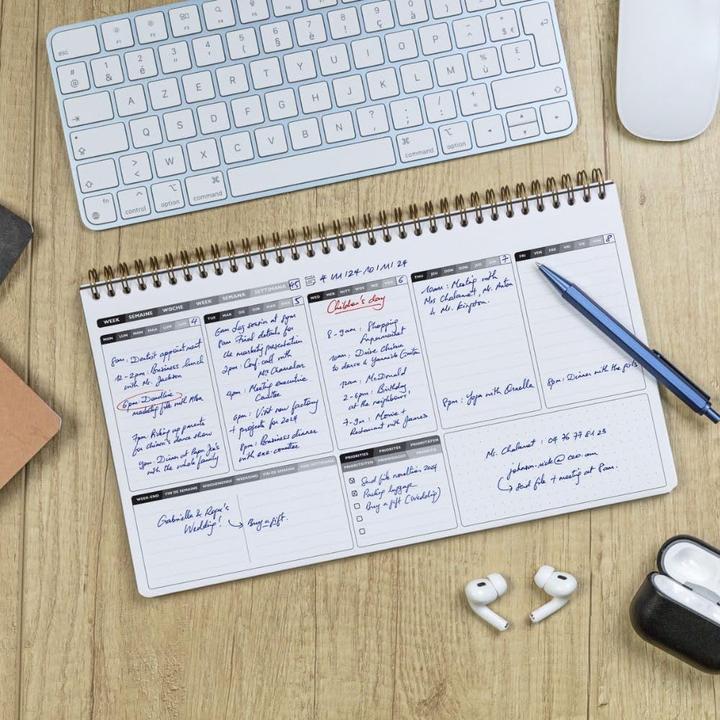 Immagine prodotto Clairefontaine Trennsatzmappe (Büro) (A4, 1 settimana / 2 pagine)