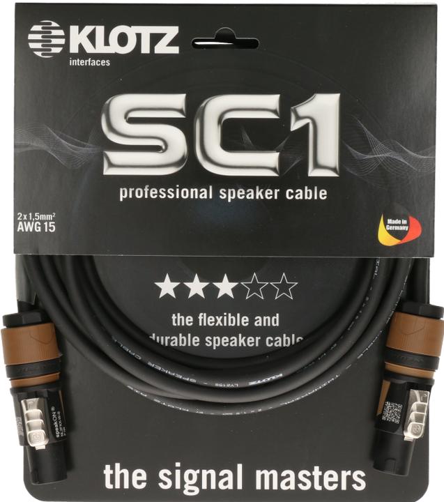 Produktbild Klotz SC1-L2FF0200 (2 m, AUX Kabel)