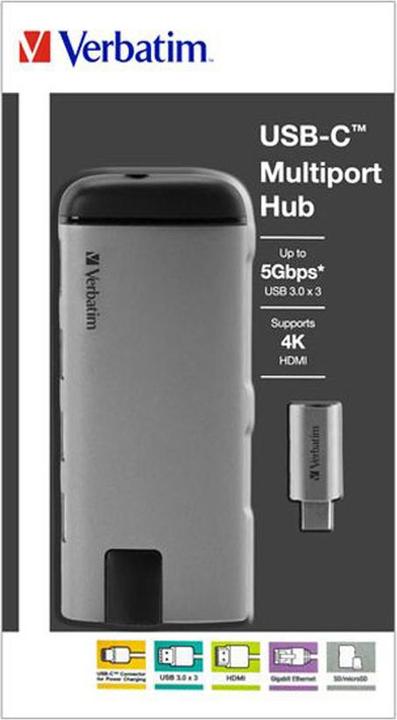 Productafbeelding Verbatim Multiport (USB-C, 1 portie)