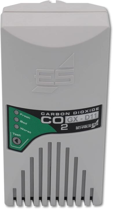 Produktbild Schabus Luftgütesensor CO2 Steckdosen Warngerät GX D11