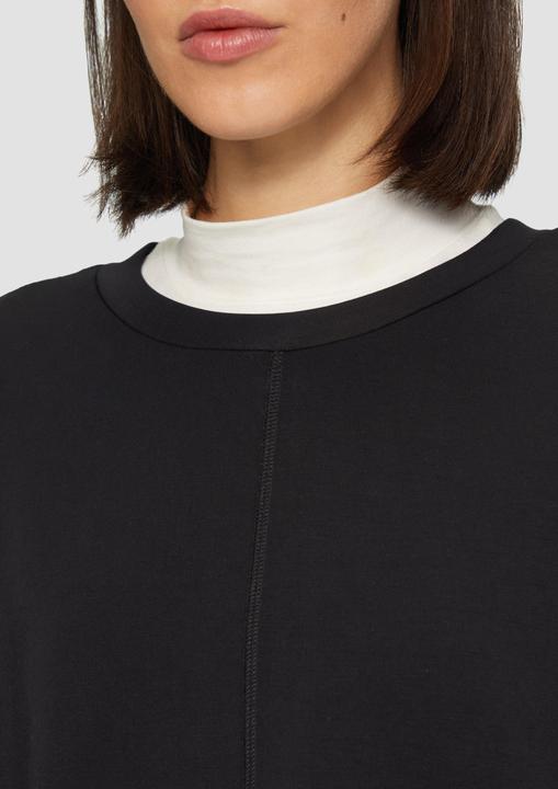 Actual product image S.Oliver Sweatshirt Sweatshirt aus Scuba mit Fledermausärmeln (34)