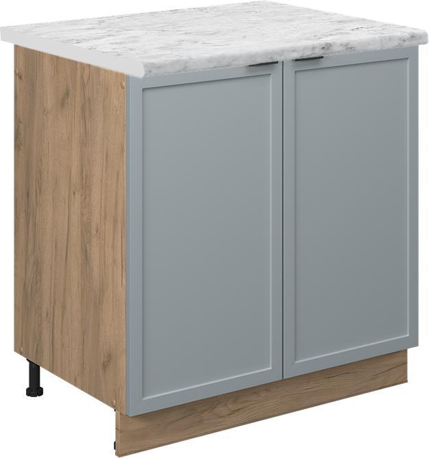 Blau, Goldkraft Eiche, hellblau-grau, Marble-Weiss