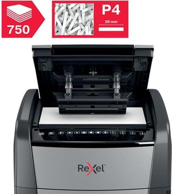 Produktbild Rexel Aktenvernichter Optimum AutoFeed+ 750X (Partikelschnitt)