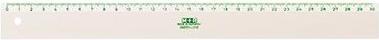 Actual product image M+r Green Line" ruler, 300 mm, made from organic material (30 cm, Plastic)