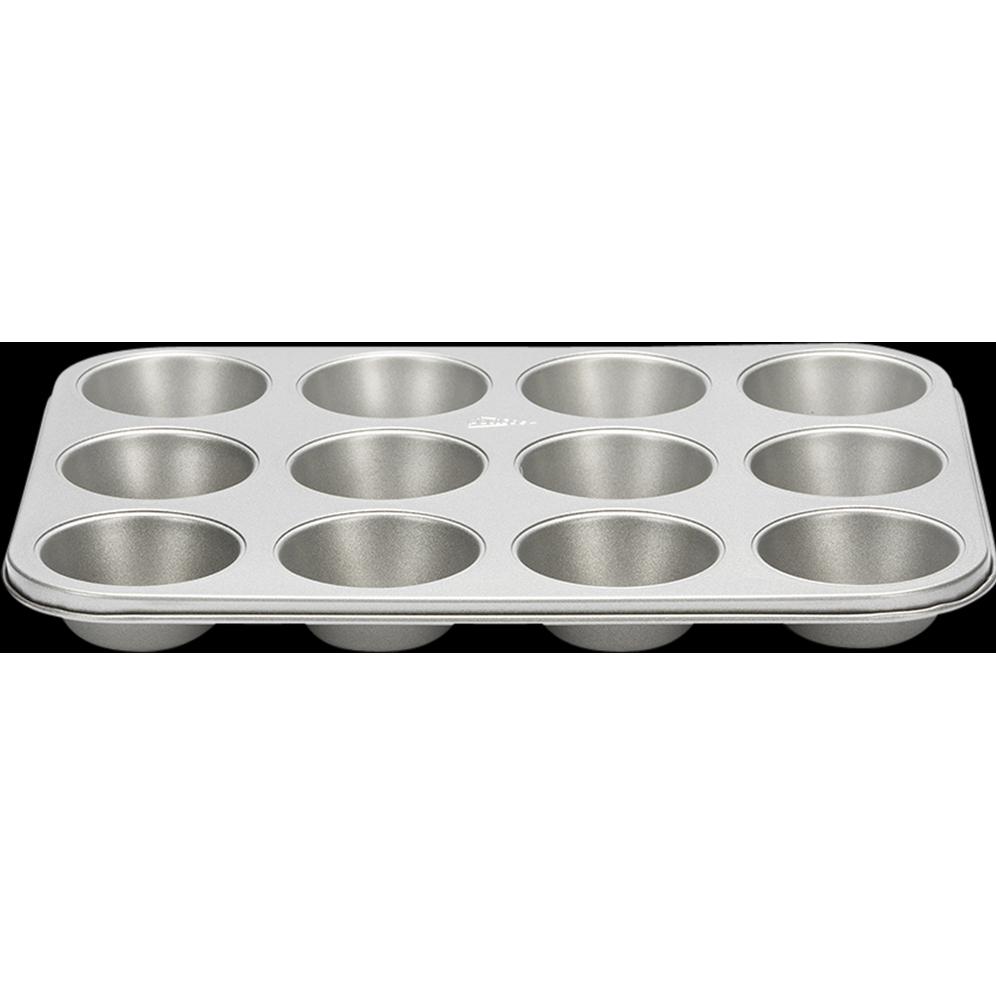 Thumbnail - Mondex Patisse Forma do Muffin 12 Stk. 35 cm Silver Top universal, Backform, Silber