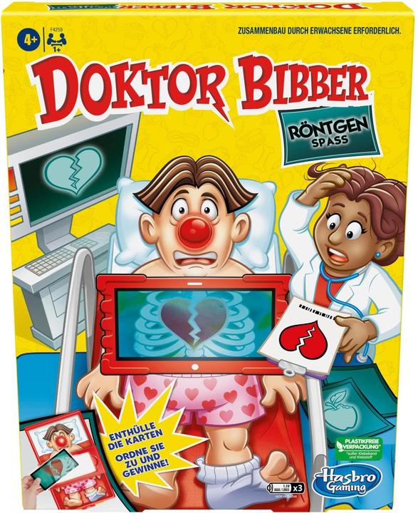 Produktbild Hasbro Gaming Doktor Bibber Röntgen Spass (Deutsch)