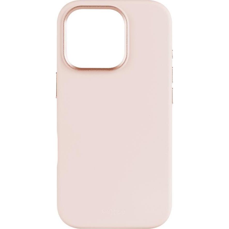 Fixed MagFlow korrigiert Rückseite Apfel iPhone 16 Pro Flüssiges Silizium Rosa (Apple iPhone 16 Pro), Smartphone Hülle, ...
