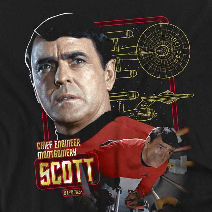 Produktbild Chief Engineer Scott TShirt (4XL)
