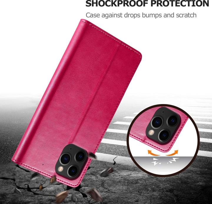 Immagine prodotto Ueli Express Leder Buch Etui Tasche mit Kartenfach (Apple iPhone 13 Pro)