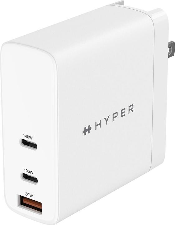Actual product image Hyper HyperJuice 140W Gan Charger Multi-port (140 W, 3 ports)