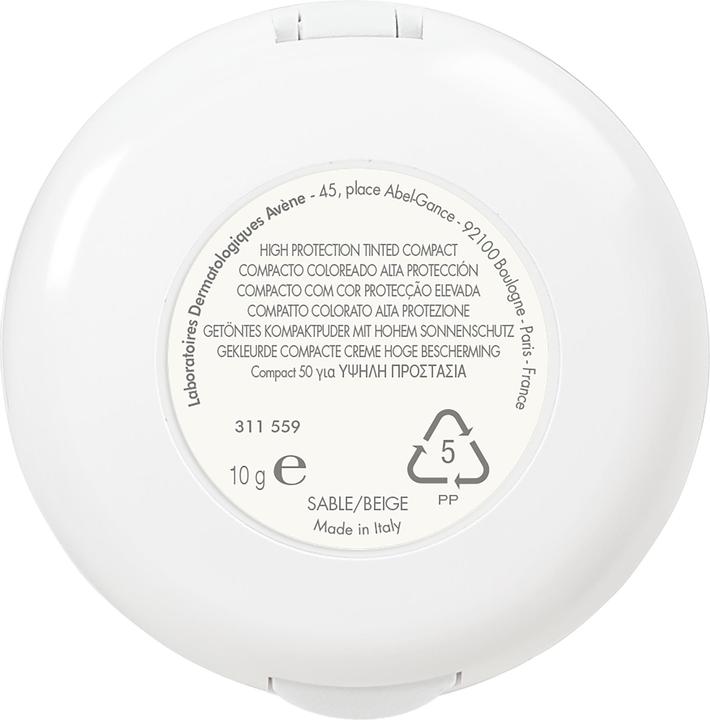 Actual product image Avène Mineral compact sun cream (Suntan cream, SPF 50+, 66 ml, 66 g)
