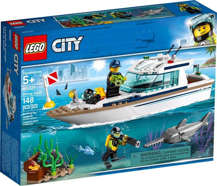 Image du produit LEGO Yacht de plongée (60221, LEGO City)