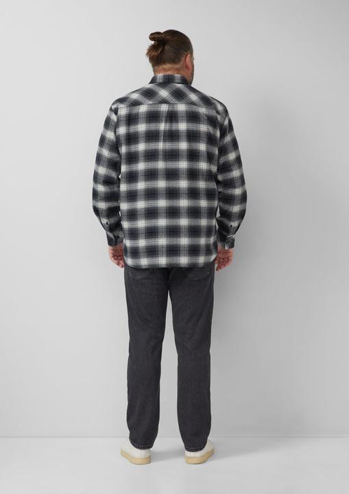 Immagine prodotto s.Oliver Hemd Regular Fit: Kariertes Hemd mit Waschung (5XL)