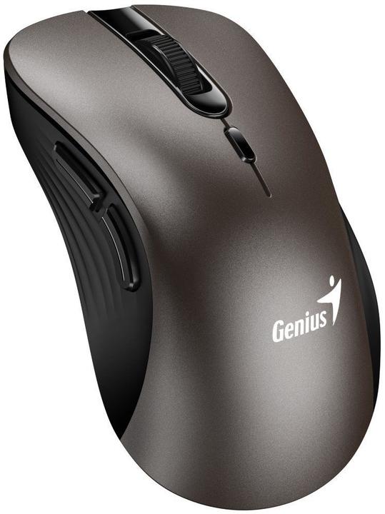 Produktbild Genius Ergo 8100S/Ergonomická/Optická/Pro praváky/1 600 DPI/Bezdrátová USB/Champagne Titanium