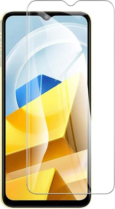 Produktbild Screenguard Xiaomi Poco M5 Panzerglas Schutzfolie Case Friendly Design (1 Stück, Xiaomi Poco M5)