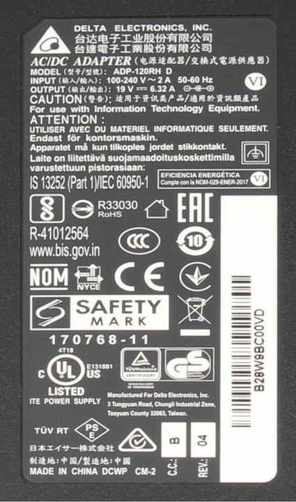 Immagine prodotto Delta ADP-120RH D (120 W)