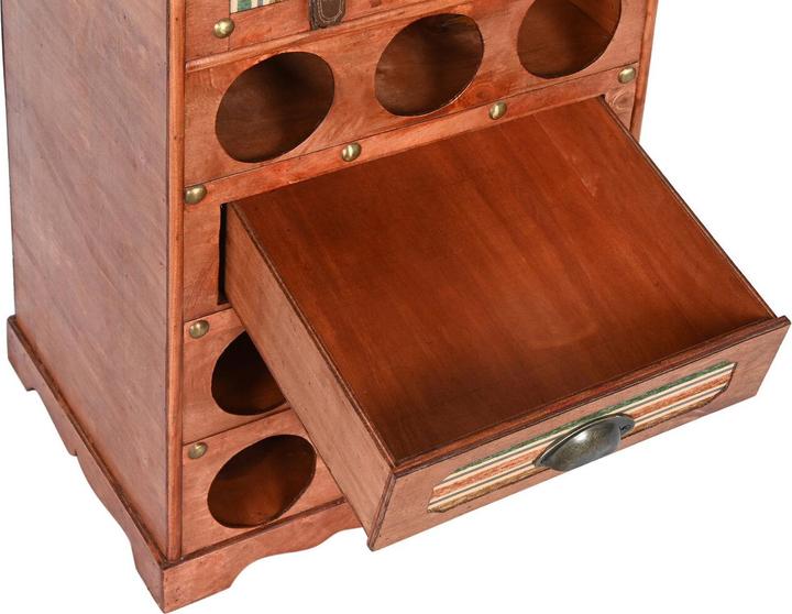 Actual product image Esprit Bottle rack Home Brown Poplar 40 x 35,5 x 71 cm (40 x 35.50 x 71 cm)