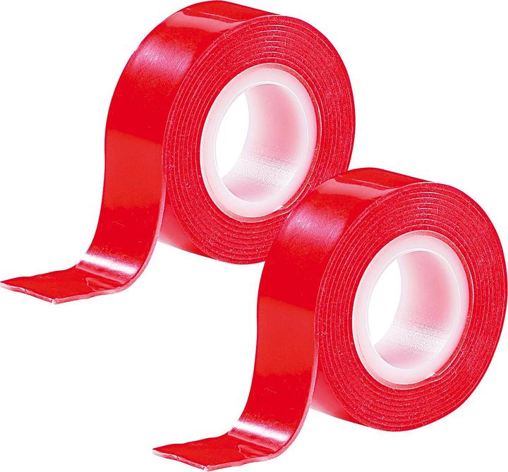 Produktbild AGT Doppelseitiges Klebeband "Power ZIP", 2er-Pack