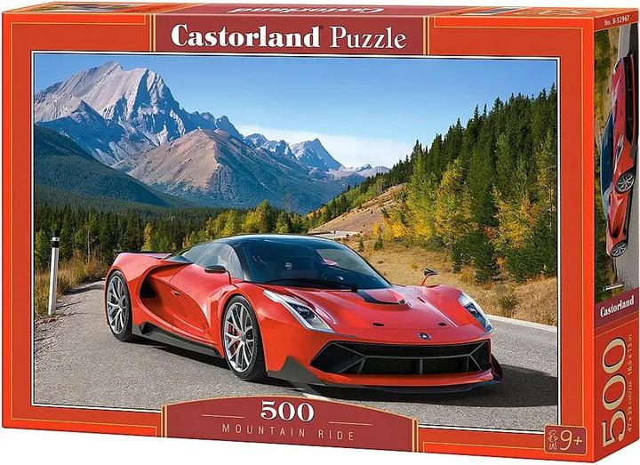 Actual product image Castorland Mountain Ride, Puzzle 500 pieces (500 pieces)
