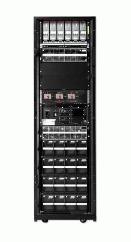 Produktbild APC Symmetra PX All-In-One 48kW skalierbar bis 48kW 400V inklusive Start-Up (48000 VA, 48000 W, Online-Doppelwandler USV)