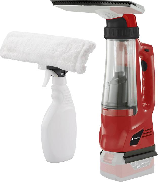 Actual product image Toolcraft Window cleaner black, red