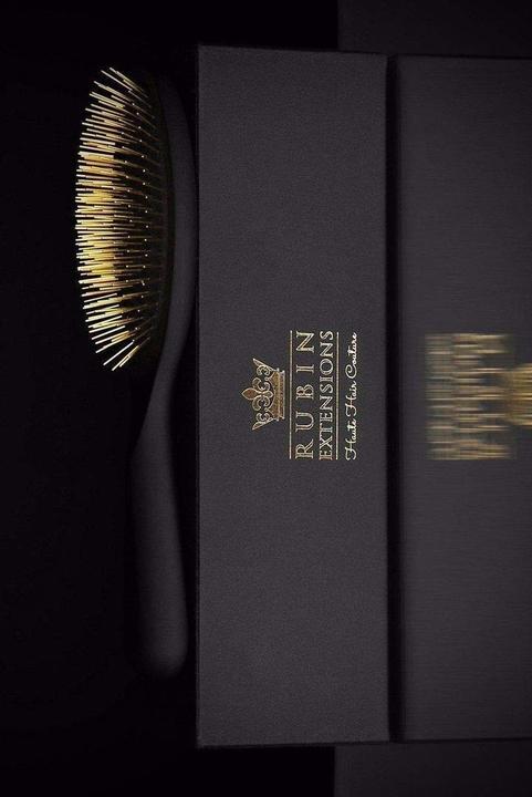 Rubin Extensions Rubin or Switzerland Hair Brush Gold