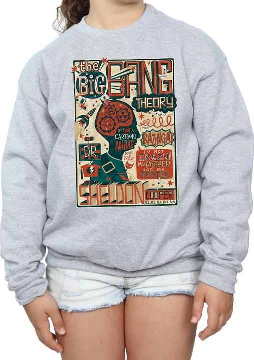 Immagine prodotto Big Bang Theory Infographic Poster Felpa Ragazze (128)