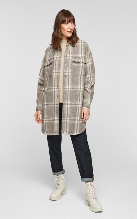 Produktbild s.Oliver Strickpullover Strickpulli mit Stehkragen (48)