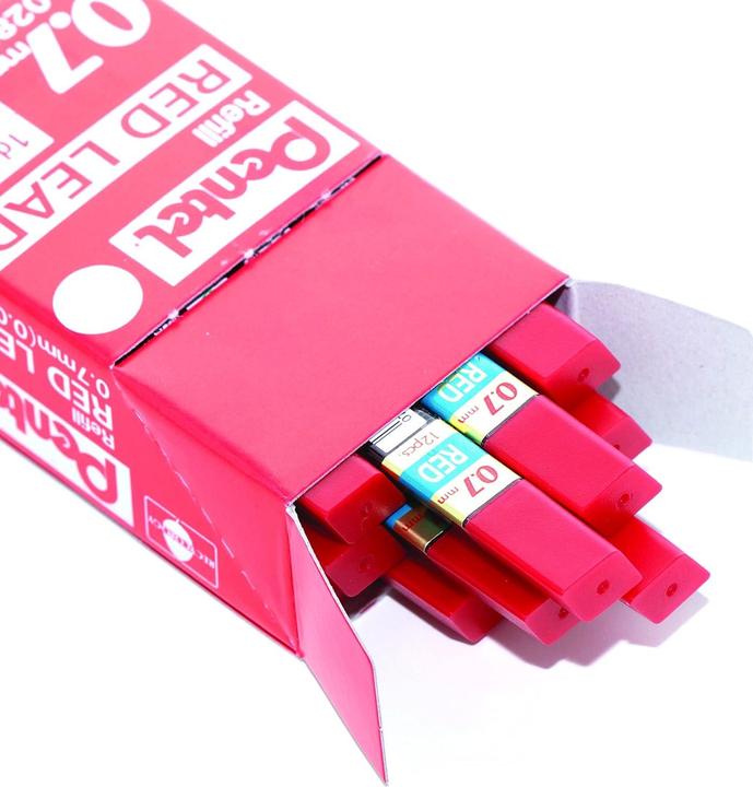 Actual product image Pentel Ersatzminen für Druckbleistift 0,7 mm (12 pcs., 0.70 mm, HB)