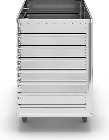 Produktbild Gmöhling Alu-Kastenwagen, absenkbare Seitenwand (250 kg)