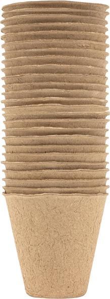 Actual product image Garden Center NURSERY PAPER POTS 725002-3 D8CM 24 PCS (8 x 7.50 cm)