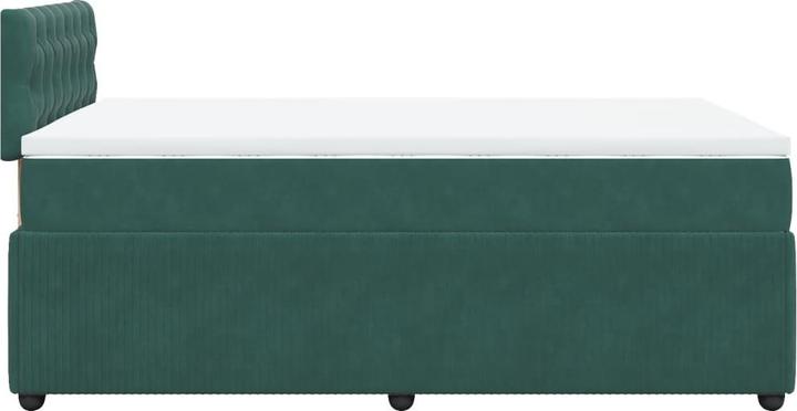 Produktbild VidaXL Bo x springbett mit Matratze 120 x 200 cm Samt (120 x 200 cm)