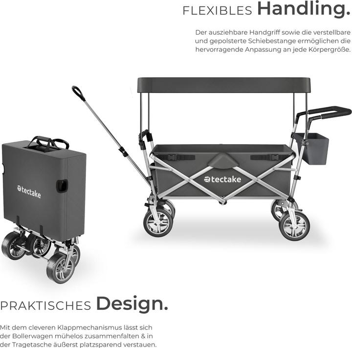 Actual product image tectake Nico Collapsible Handcart