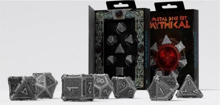 Actual product image Q Workshop SMMY35 - Metal Mythical Dice Set (7)