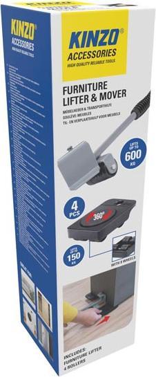 Immagine prodotto Kinzo Sollevatore di mobili e ausilio per il trasporto (150 kg)