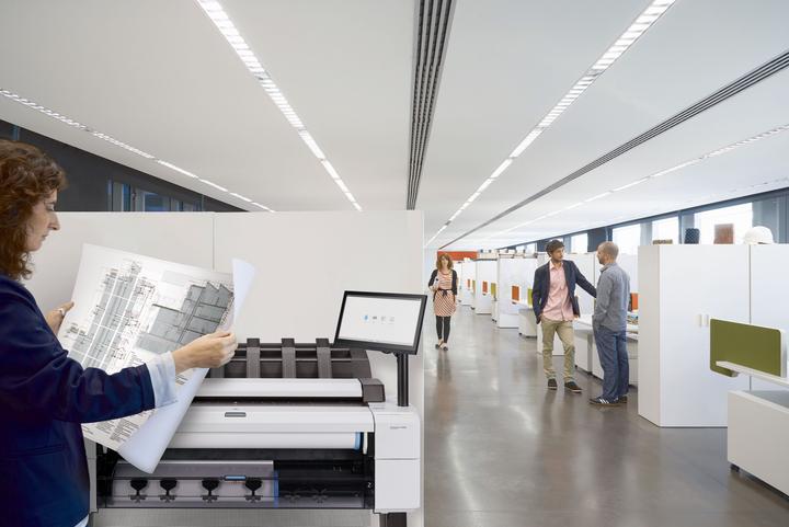 Actual product image HP Designjet T1600dr PS (Ink, Colour)