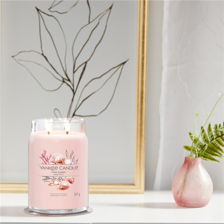 Image du produit Yankee Candle Duftkerze Pink Sands Signature Large Jar (567 g)