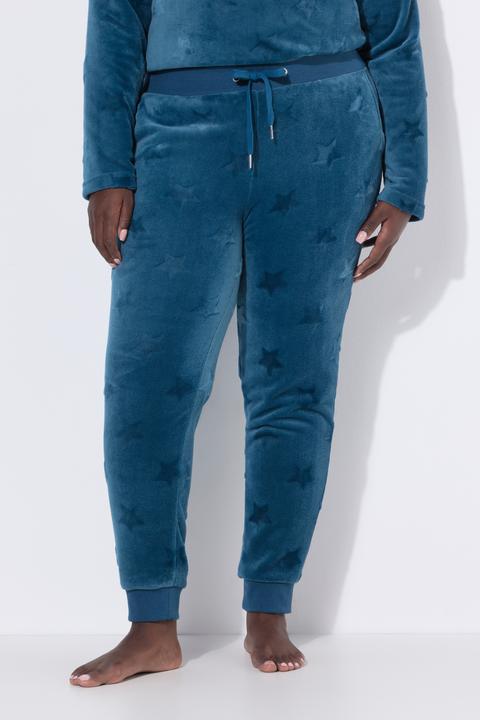 Produktbild Ulla Popken Homewear-Hose, Sternenstruktur, Elastikbund (54, 56)
