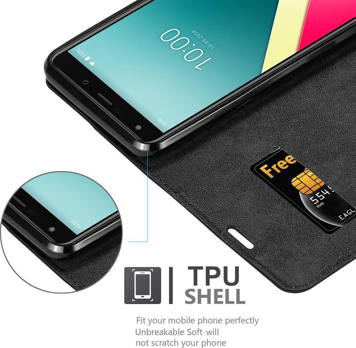 Actual product image Cadorabo Book Invisible Magnet Cover (Wiko Y61)