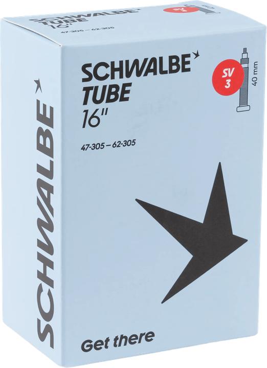 Actual product image Schwalbe SV 3 (Presta (SV), 16", 40 mm)