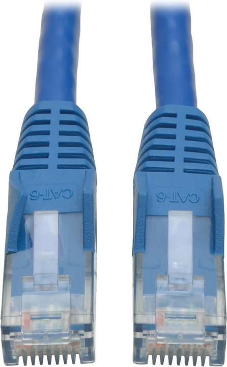 Immagine prodotto Eaton Cavo Ethernet UTP Cat6 Gigabit Snagless Modellato RJ45 M/M Blu 2,13 m (U/UTP, CAT6, 2.10 m)