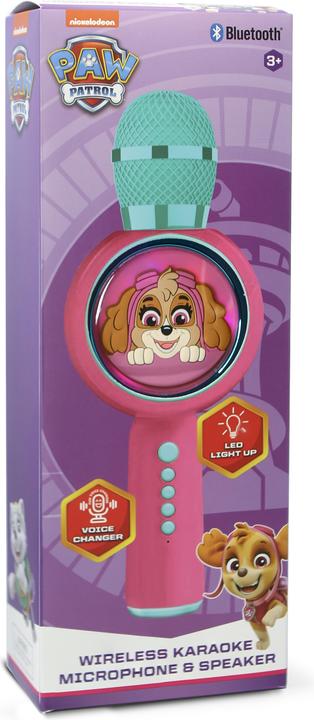 Actual product image OTL PAW Patrol Skye PopSing LED Microphone