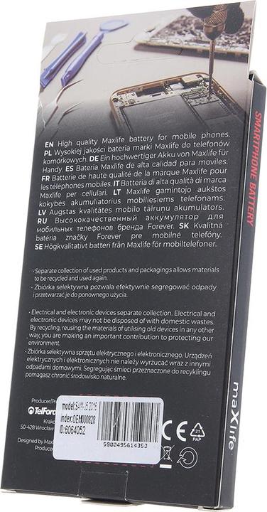 Image du produit Maxlife batterie pour Samsung Galaxy J5 2016 J510 EB-J510CBE 3100mAh