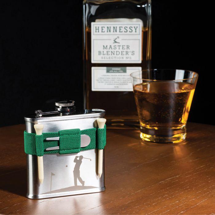 Image du produit Kikkerland Golf Flask (180 ml)