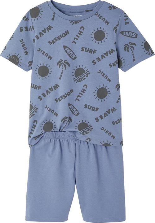 Image du produit Vertbaudet 3er-Pack Jungen Sommer-Schlafanzüge mit Surfer-Prints und Recycling-Baumwolle (86)