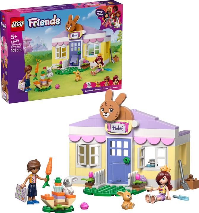 Productafbeelding LEGO Heartlake City Hasenhotel (42679, LEGO Vrienden)