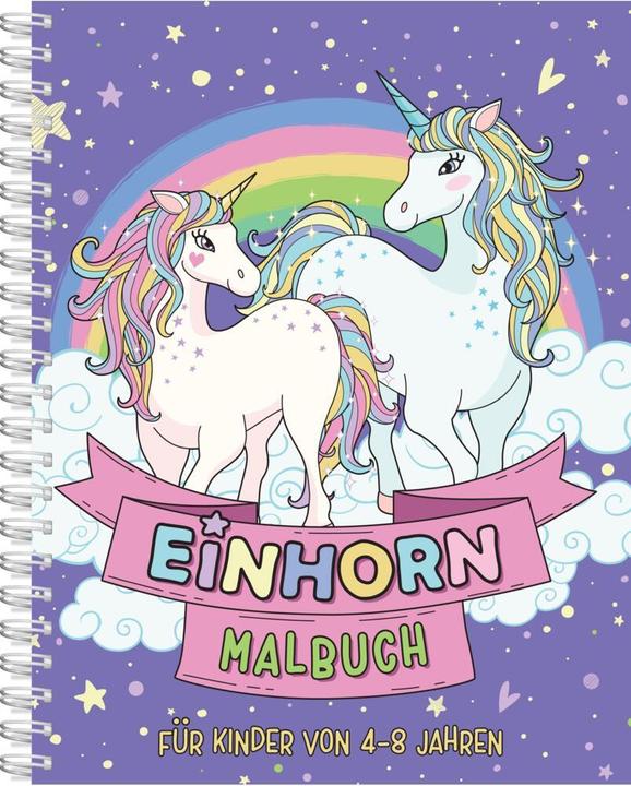 Produktbild Verlag:Einhorn-Malbuch für Kinde